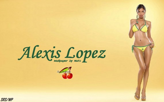 Free Send to Mobile Phone Alexis Lopez Celebrities Female wallpaper num.1