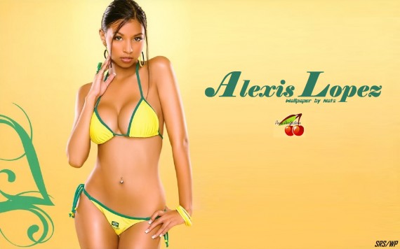 Free Send to Mobile Phone Alexis Lopez Celebrities Female wallpaper num.2