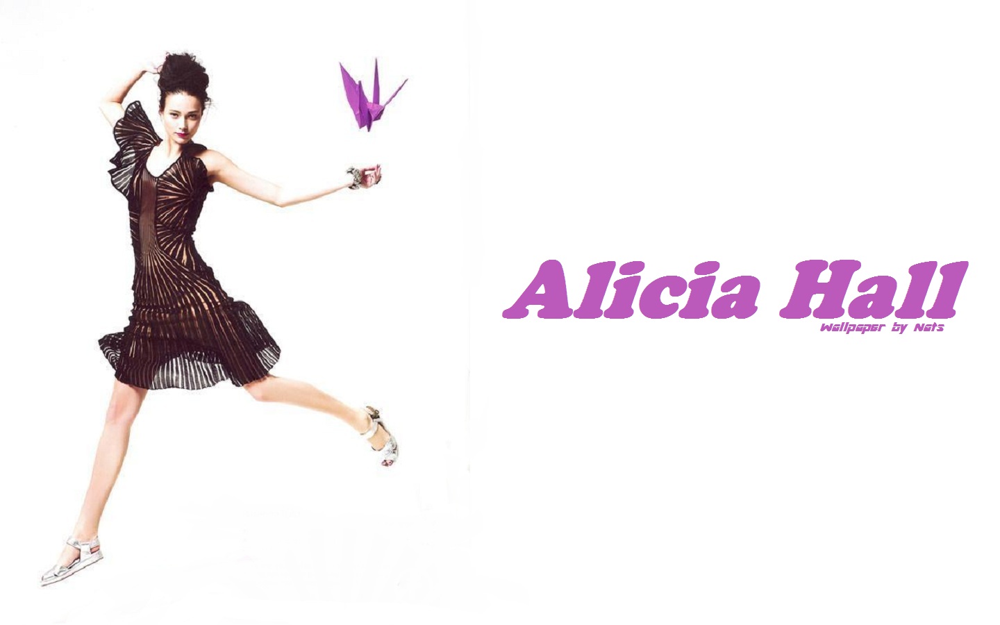 Download HQ Alicia Hall wallpaper / Celebrities Female / 1440x900