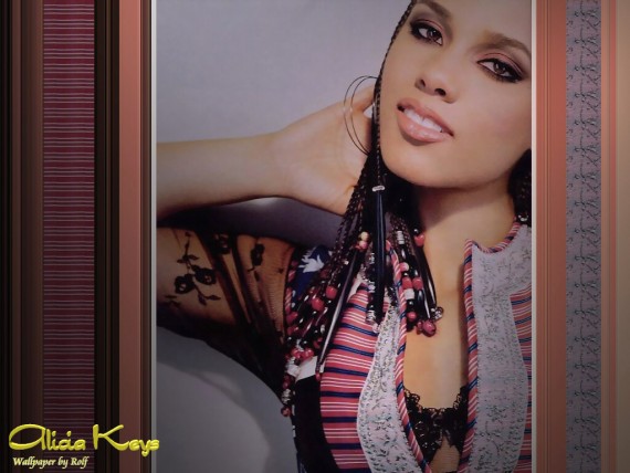 Free Send to Mobile Phone Alicia Keys Celebrities Female wallpaper num.10