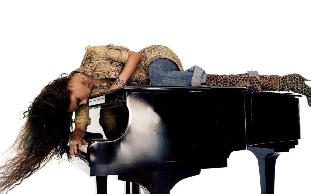 Download High quality Alicia Keys wallpaper / Celebrities Female / 1280x800