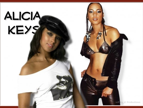 Free Send to Mobile Phone Alicia Keys Celebrities Female wallpaper num.16
