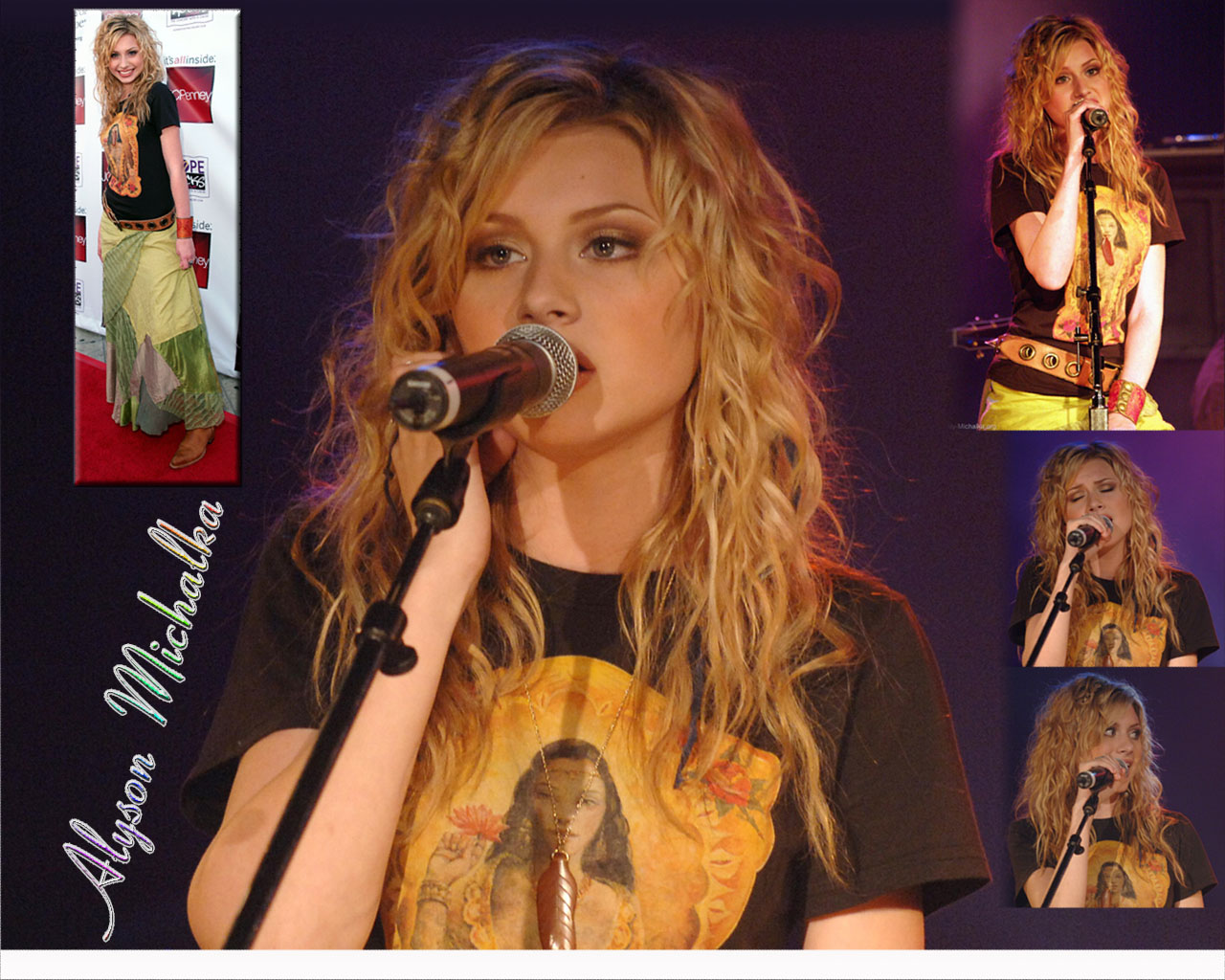 Download HQ Alyson Michalka wallpaper / Celebrities Female / 1280x1024