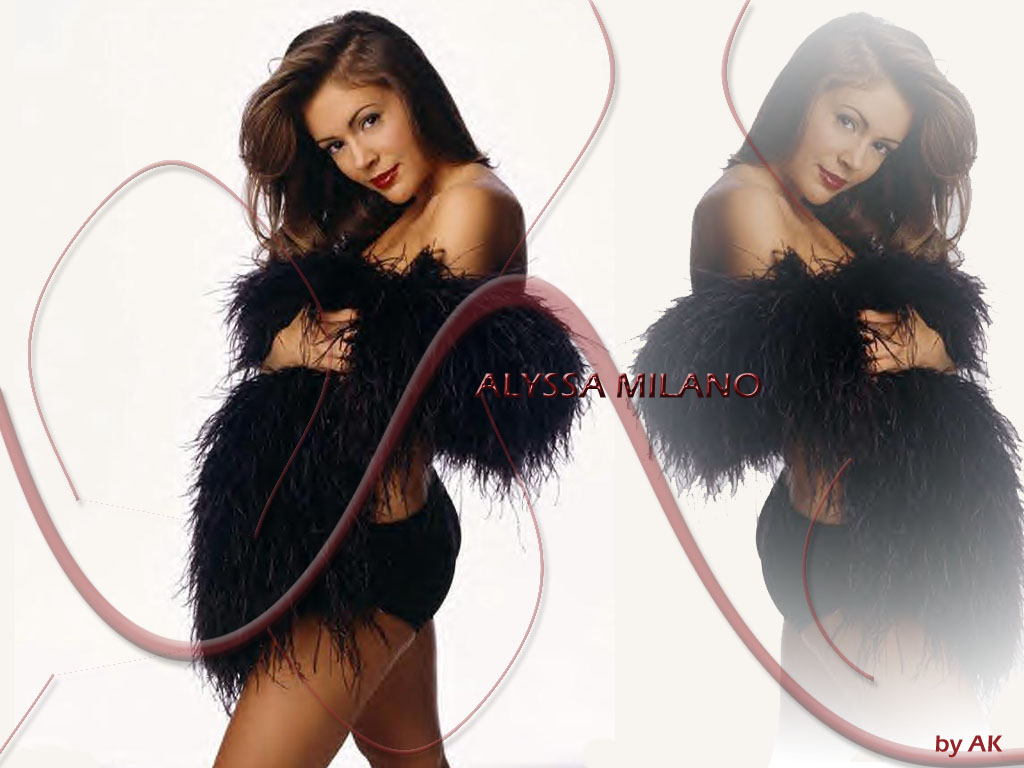 Download Alyssa Milano / Celebrities Female wallpaper / 1024x768