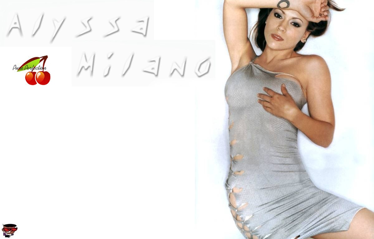 Full size Alyssa Milano wallpaper / Celebrities Female / 1200x768