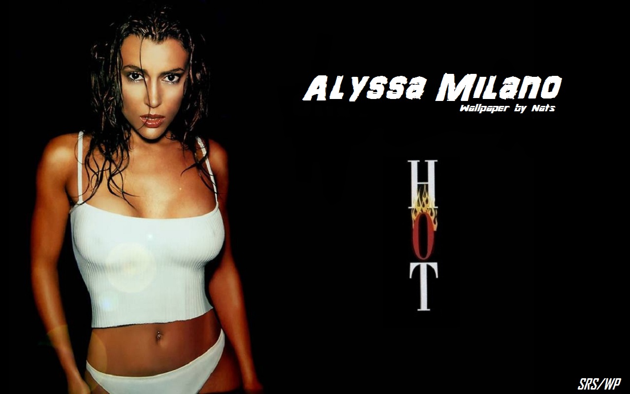 Download High quality Alyssa Milano wallpaper / Celebrities Female / 1280x800