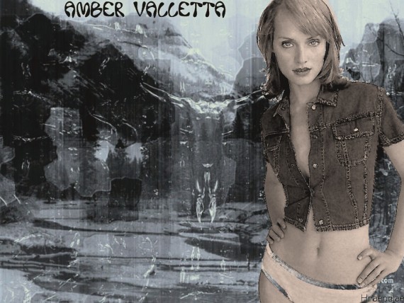 Free Send to Mobile Phone Amber Valletta Celebrities Female wallpaper num.10