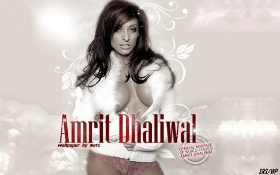 Free Send to Mobile Phone Amrit Dhaliwal Celebrities Female wallpaper num.6