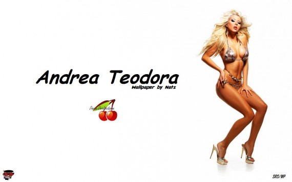 Free Send to Mobile Phone Andrea Teodora Celebrities Female wallpaper num.42