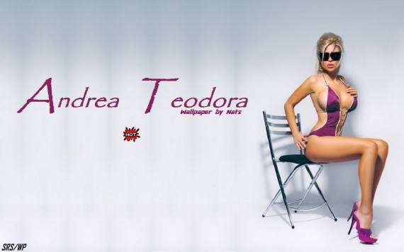 Free Send to Mobile Phone Andrea Teodora Celebrities Female wallpaper num.31