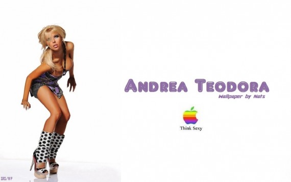 Free Send to Mobile Phone Andrea Teodora Celebrities Female wallpaper num.28