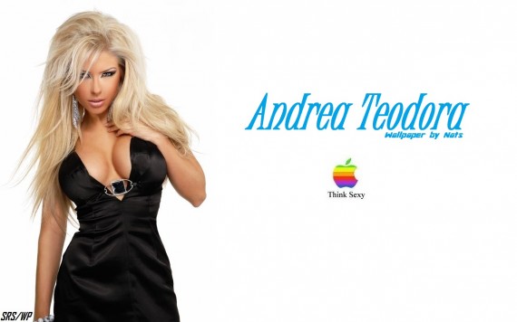 Free Send to Mobile Phone Andrea Teodora Celebrities Female wallpaper num.47