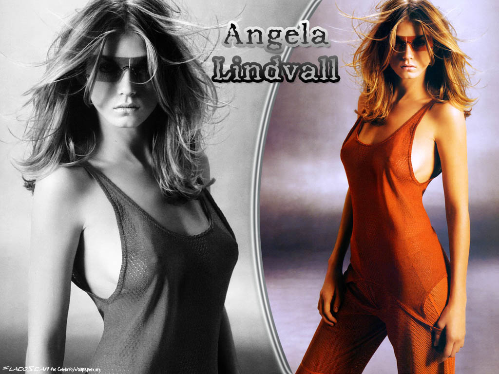 Download Angela Lindvall / Celebrities Female wallpaper / 1024x768