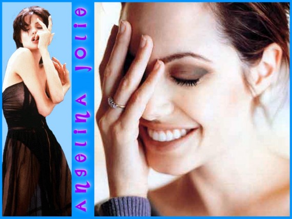 Free Send to Mobile Phone Angelina Jolie Celebrities Female wallpaper num.158