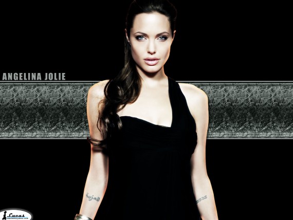 Free Send to Mobile Phone Angelina Jolie Celebrities Female wallpaper num.23