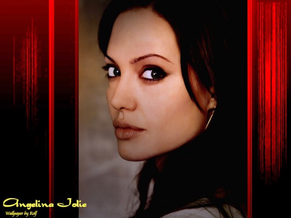 Free Send to Mobile Phone Angelina Jolie Celebrities Female wallpaper num.130
