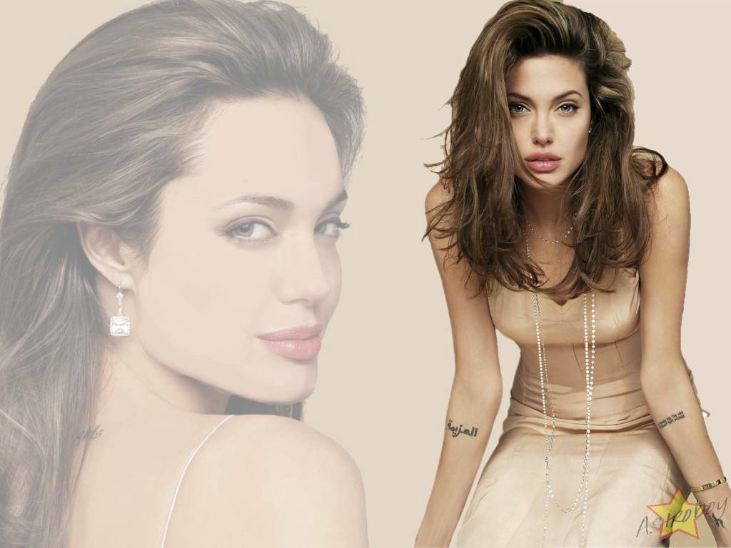 Download Angelina Jolie / Celebrities Female wallpaper / 1024x768