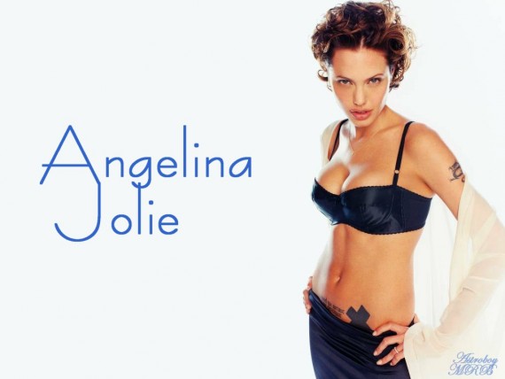 Free Send to Mobile Phone Angelina Jolie Celebrities Female wallpaper num.145