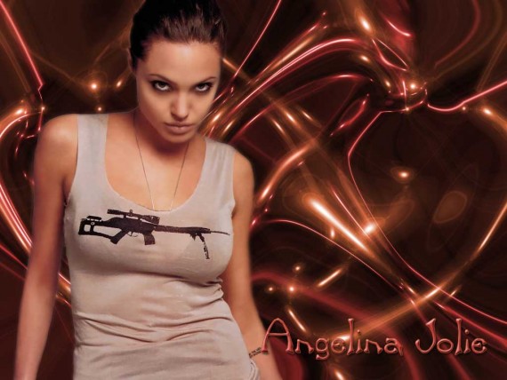 Free Send to Mobile Phone Angelina Jolie Celebrities Female wallpaper num.112