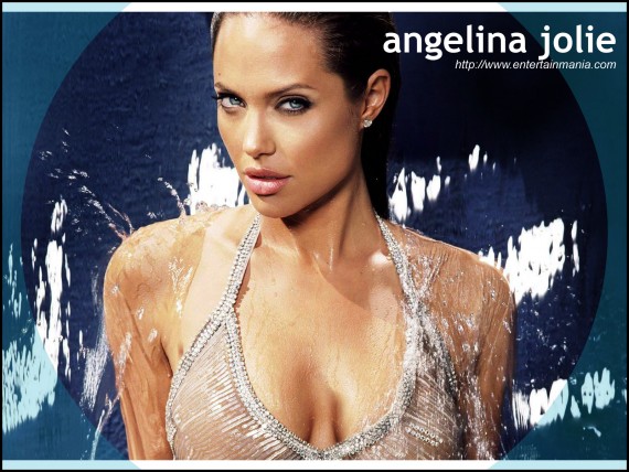 Free Send to Mobile Phone Angelina Jolie Celebrities Female wallpaper num.21