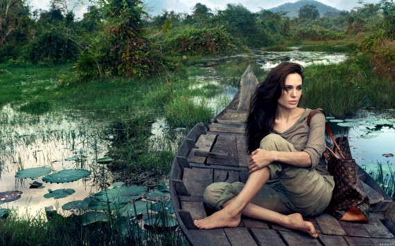 Free Send to Mobile Phone Angelina Jolie Celebrities Female wallpaper num.309