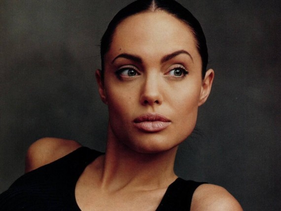 Free Send to Mobile Phone Angelina Jolie Celebrities Female wallpaper num.252