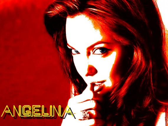 Free Send to Mobile Phone Angelina Jolie Celebrities Female wallpaper num.132