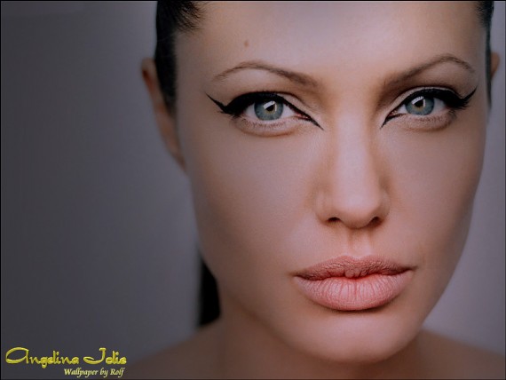 Free Send to Mobile Phone Angelina Jolie Celebrities Female wallpaper num.125