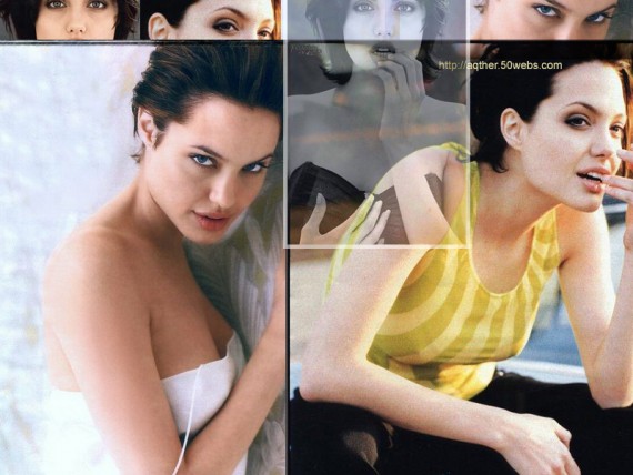 Free Send to Mobile Phone Angelina Jolie Celebrities Female wallpaper num.66