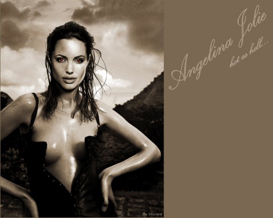Free Send to Mobile Phone Angelina Jolie Celebrities Female wallpaper num.226