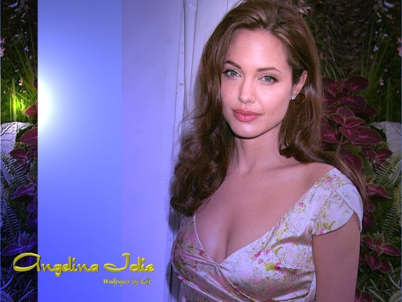 Free Send to Mobile Phone Angelina Jolie Celebrities Female wallpaper num.107