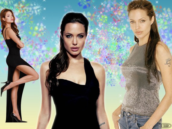 Free Send to Mobile Phone Angelina Jolie Celebrities Female wallpaper num.65