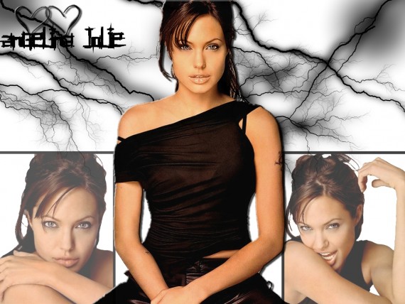 Free Send to Mobile Phone Angelina Jolie Celebrities Female wallpaper num.18