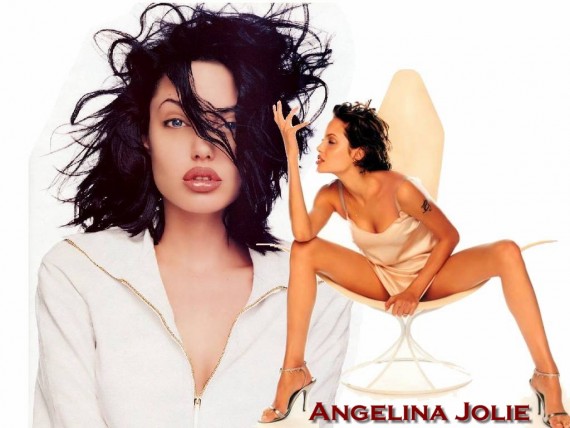 Free Send to Mobile Phone Angelina Jolie Celebrities Female wallpaper num.91