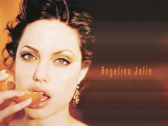 Free Send to Mobile Phone Angelina Jolie Celebrities Female wallpaper num.133