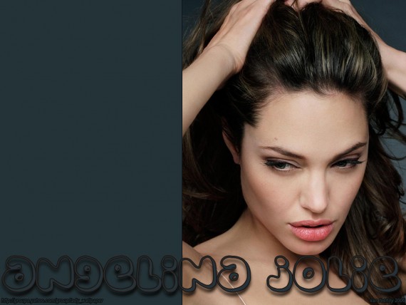 Free Send to Mobile Phone Angelina Jolie Celebrities Female wallpaper num.13
