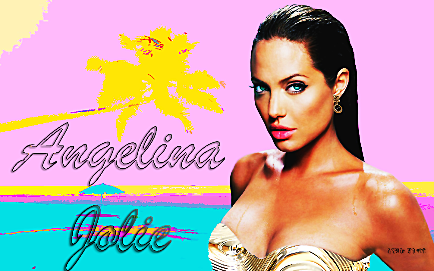 Download HQ Angelina Jolie wallpaper / Celebrities Female / 1440x900