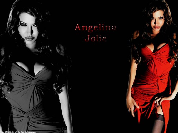 Free Send to Mobile Phone Angelina Jolie Celebrities Female wallpaper num.178