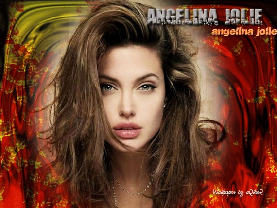 Free Send to Mobile Phone Angelina Jolie Celebrities Female wallpaper num.54