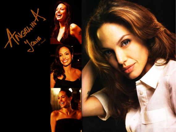 Free Send to Mobile Phone Angelina Jolie Celebrities Female wallpaper num.234