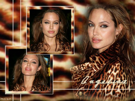 Free Send to Mobile Phone Angelina Jolie Celebrities Female wallpaper num.136