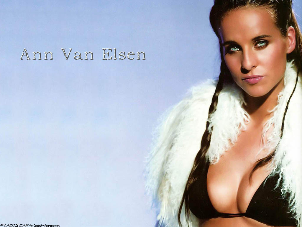 Full size Ann Van Elsen wallpaper / Celebrities Female / 1024x768