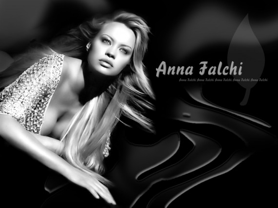 Free Send to Mobile Phone Anna Falchi Celebrities Female wallpaper num.4