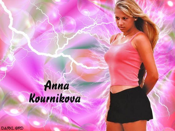 Free Send to Mobile Phone Anna Kournikova Celebrities Female wallpaper num.19