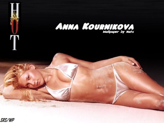 Free Send to Mobile Phone Anna Kournikova Celebrities Female wallpaper num.63