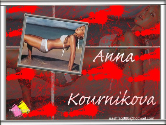 Free Send to Mobile Phone Anna Kournikova Celebrities Female wallpaper num.38