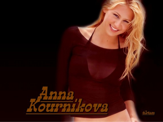 Free Send to Mobile Phone Anna Kournikova Celebrities Female wallpaper num.27