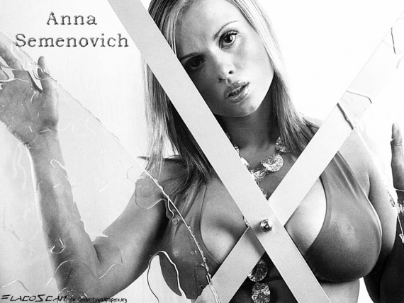 Free Send to Mobile Phone Anna Semenovich Celebrities Female wallpaper num.1