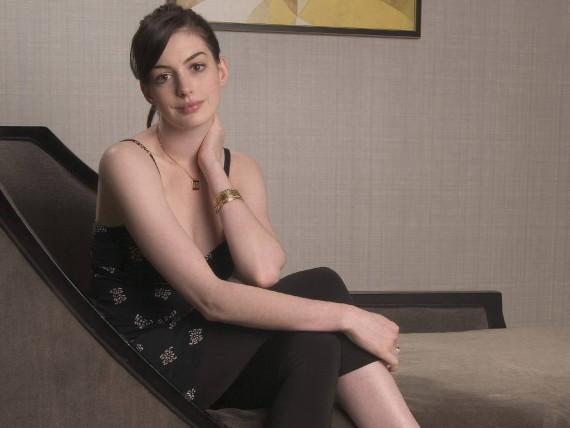 Free Send to Mobile Phone Anne Hathaway Celebrities Female wallpaper num.58
