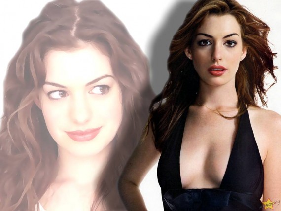 Free Send to Mobile Phone Anne Hathaway Celebrities Female wallpaper num.13